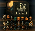 🎃2026 Halloween Countdown Advent Calendar Gift Box - 31 Nights of Fright Blindbags Surprise Set👻