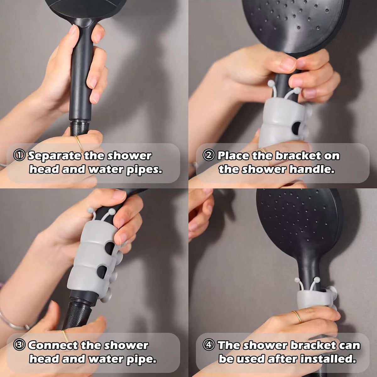 Silicone Shower Head Holder