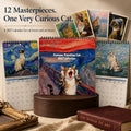 🐱 2027 Cat Art Calendar — 12 Masterpieces Reimagined With A Curious Feline Twist